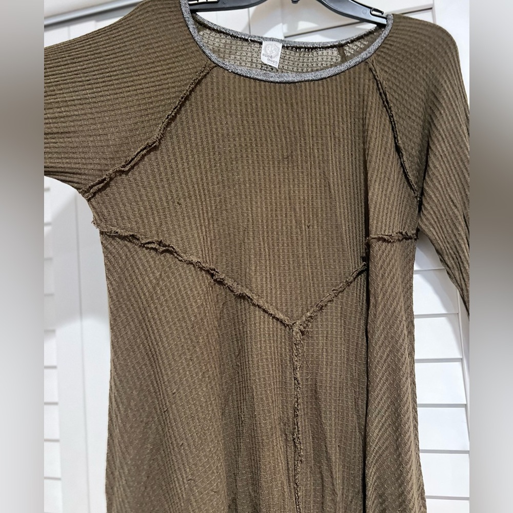 Long sleeve, Slowey waffle tunic